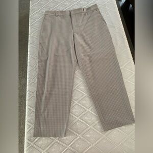 Club Monaco Women's Checkered Cropped Pants